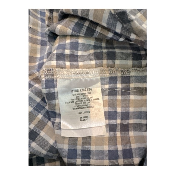 Columbia Sportswear Plaid Short Sleeve Shirt Men’s XXL – 100% Cotton NWT - Picture 7 of 7